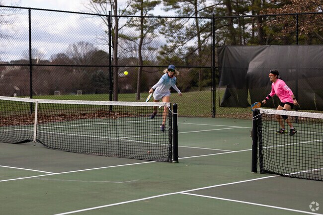 Dublin Park near Lincoln Mill is a popular spot to meet friends for pickleball.