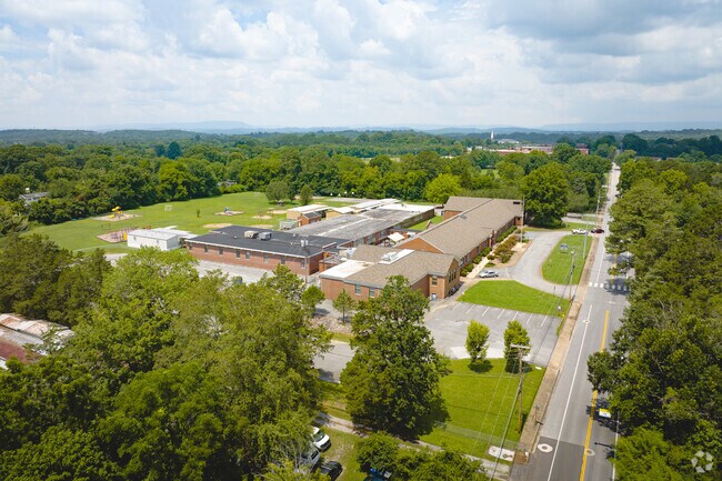 Inside of Bess T Shepherd Elementary School you will find eager students and talented teachers.