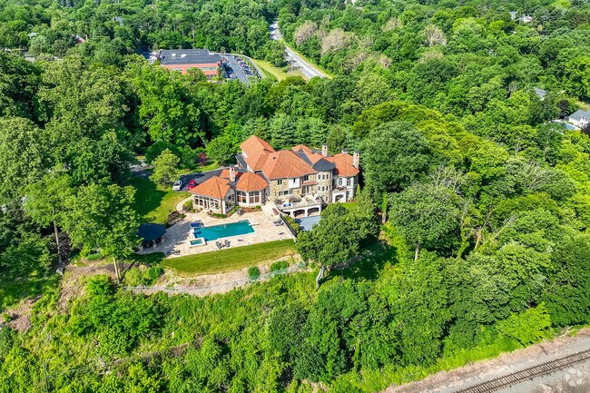 Impressive estates sit high above the Susquehanna River in Wormleysburg.