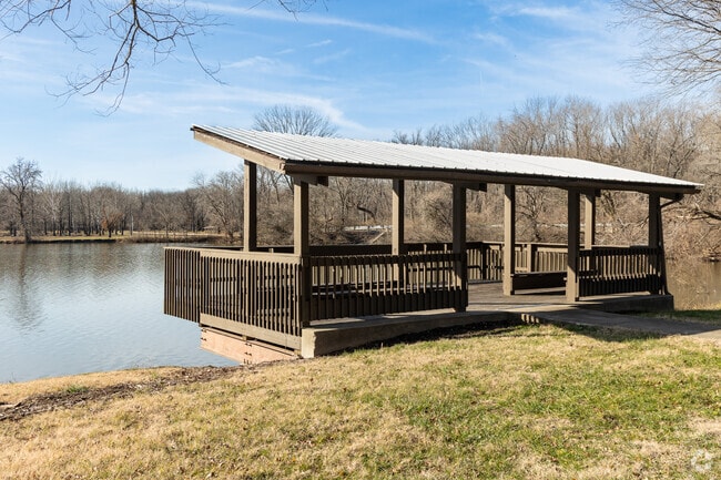 Relax or celebrate with friends at Frank Holten State Park's inviting pavilion.