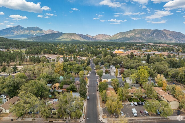 North End sits at the base of the San Francisco Peaks, providing stunning views year-round.