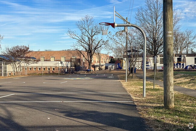 Arlington Science Focus School basketball courts