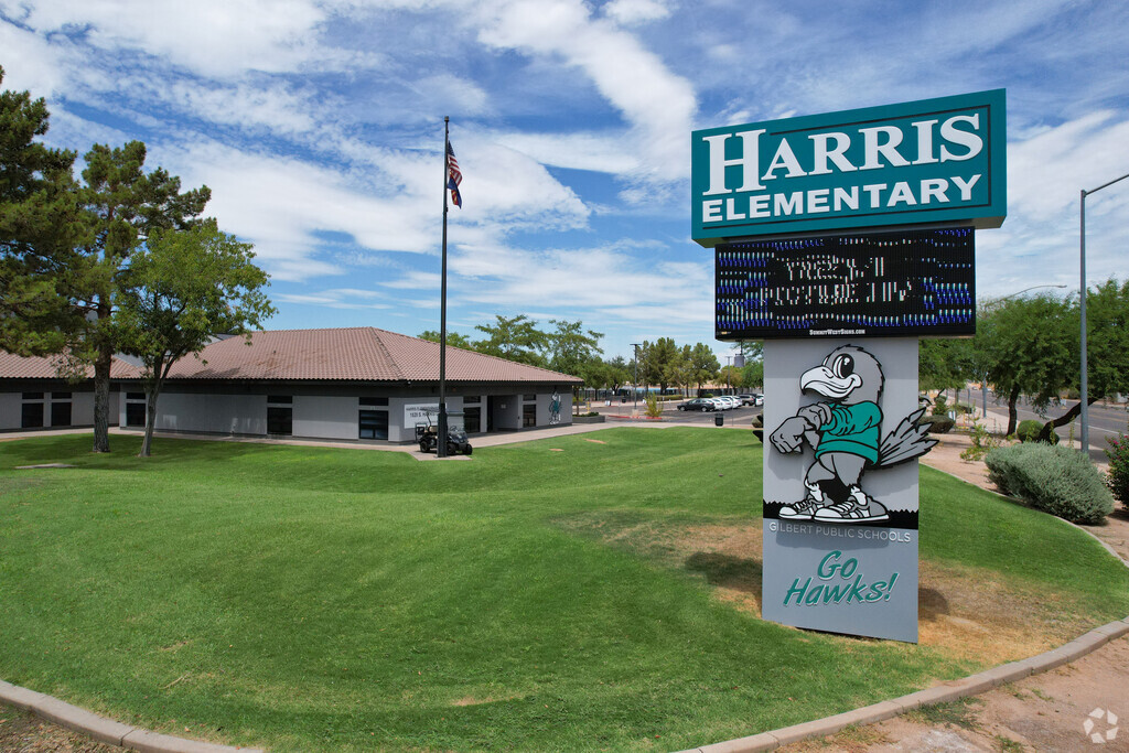 Harris Elementary in Mesa is home of the Hawks.