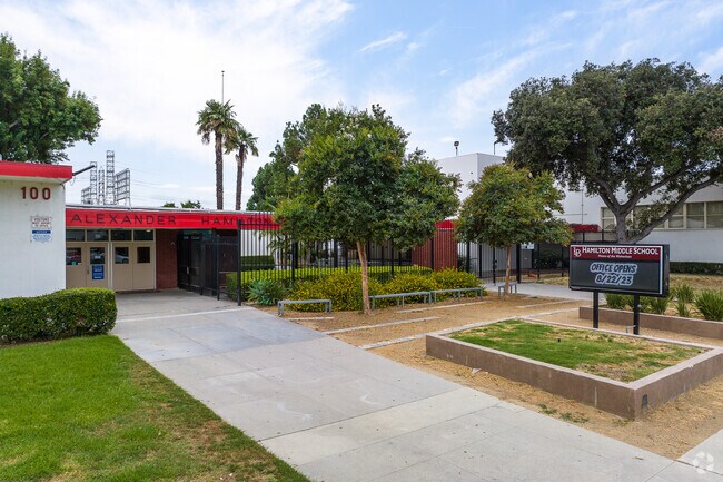 Residents in Nehyam can participate in chess and gardening clubs at Hamilton Middle School.
