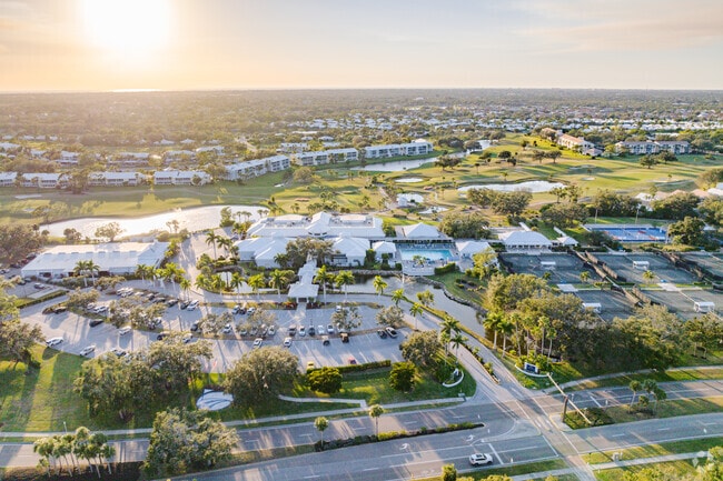 Aerial of the Plantation Golf and Country Club.