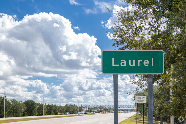 Laurel is a residential neighborhood with waterfront properties and retail shopping.