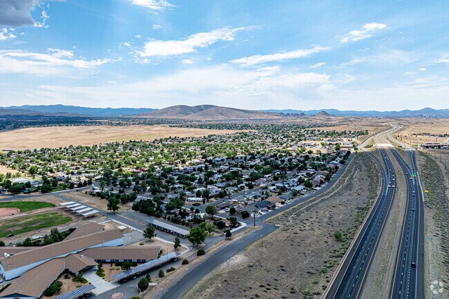 State Route 89A runs right through Coyote Springs and connects to the rest of Prescott.