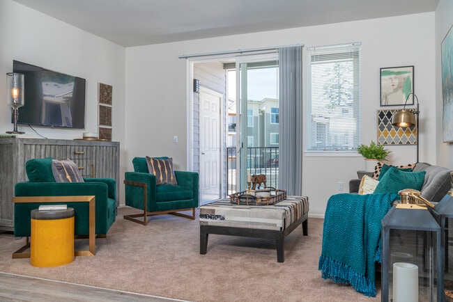 Model Living Room + Balcony