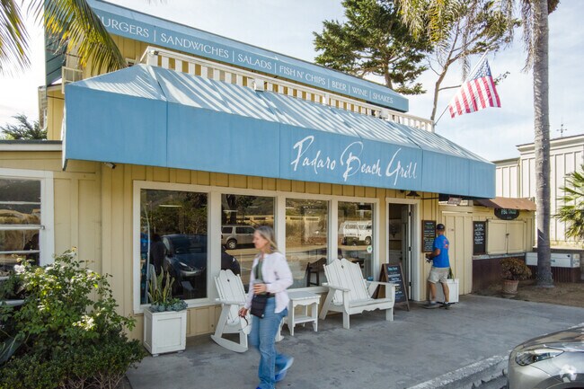 Grab lunch with friends at Padaro Beach Grill in Toro Canyon, Summerland, CA.