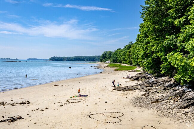 Enjoy a day at the beach at Broad Cove Reserve.