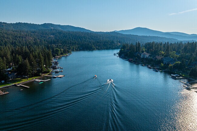 The Spokane River is in close proximity to the neighborhood.