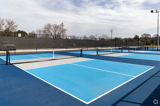 Try your hand at pickleball on the new pickleball courts at Ingleside Park.