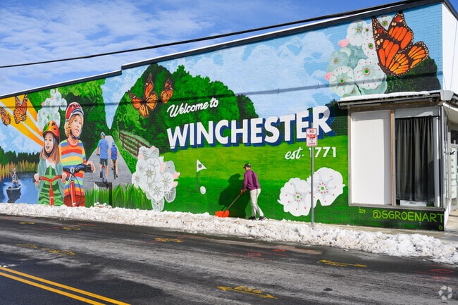 Winsted serves as Winchester’s vibrant downtown hub.