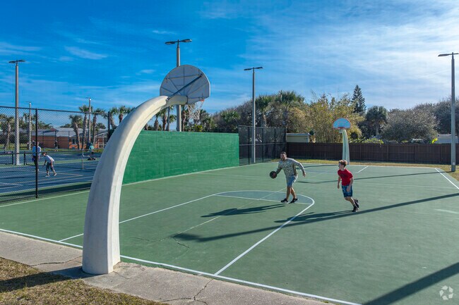 Shoot some hoops day or night on the lighted court at Detwiler Park.