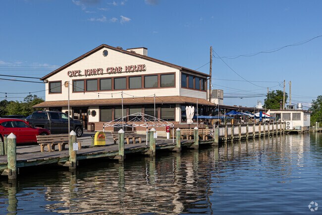 Newburg's Captain John's Crab House is a true southern Maryland Crabhouse and marina.