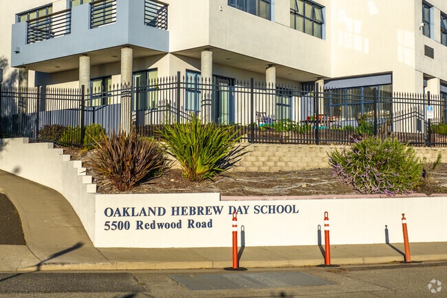 Soaring above Oakland Hebrew Day School, where learning takes flight.