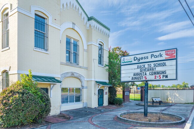 Dyess Park is a community favorite for the locals of Laney Walker to get outside.