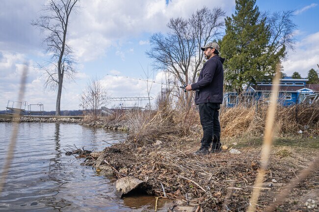There are many fishing opportunities at South Park - Deep Spring Wood Country Club.