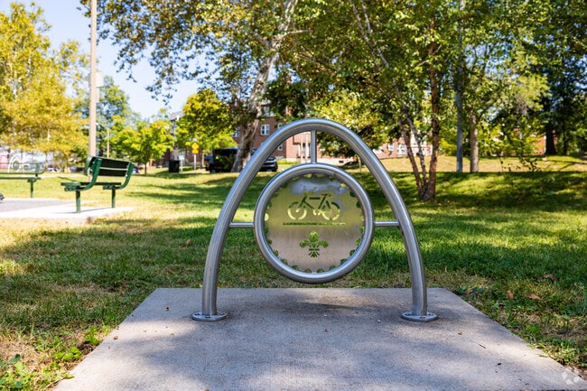 Princeton Heights is filled with bicycle friendly amenities.