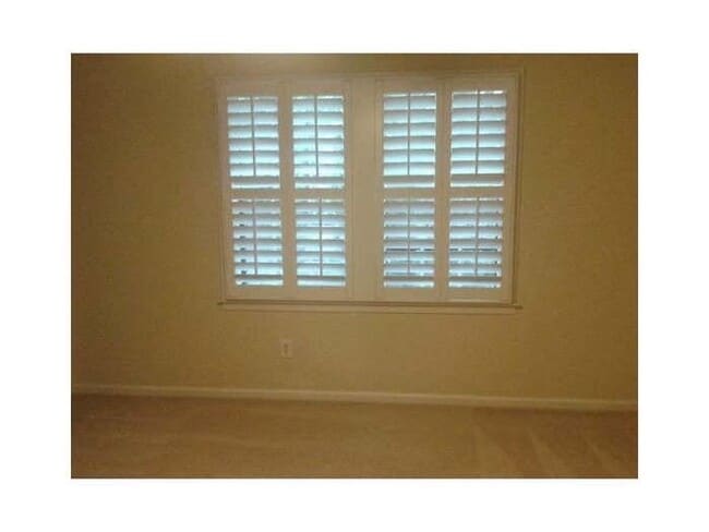 Bedroom Platation shutter in window