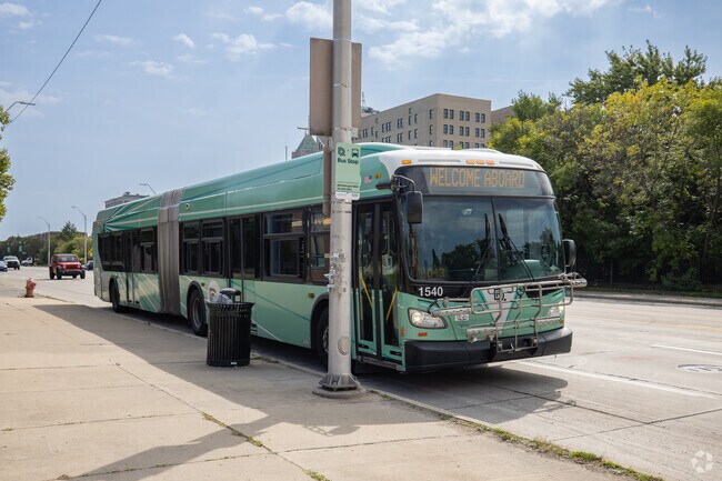 Public transit surrounds the Gateway Community for easy access.