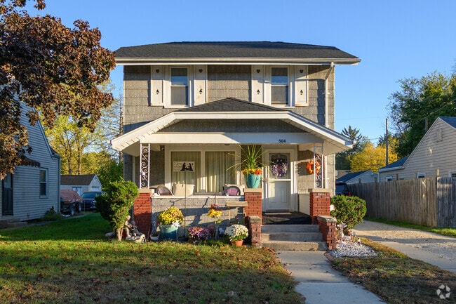 Most houses you will find in Impact are foursquares or bungalows with a partial second story.