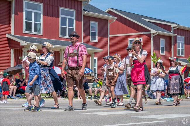 The Syttende Mai parade in Stoughton celebrates Norway's May 17th Constitution Day.
