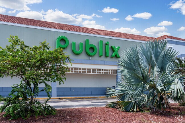 Publix, for all your necessities, is just outside Edgewater Landing.
