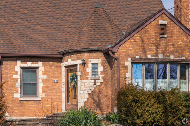 Residential architecture has a flare on the streets of Northlake.