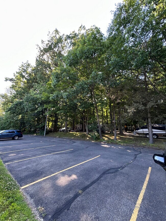Lot right outside unit