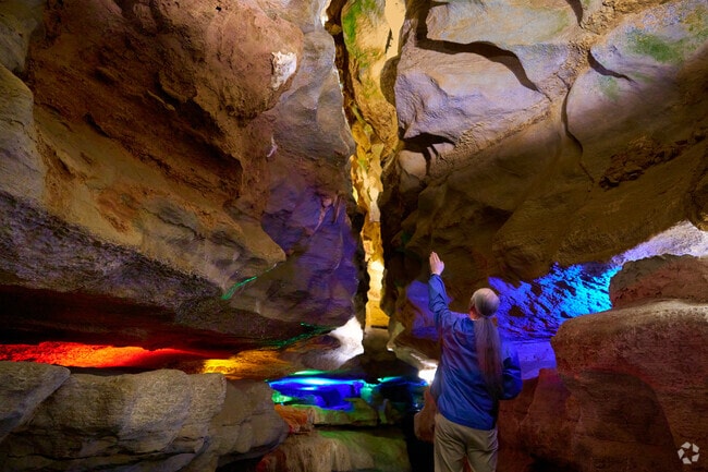 Skyline Caverns, first discovered in 1937 is a popular natural attraction in Front Royal.