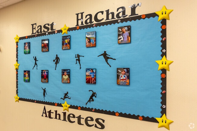 East Hachar Rec Center shows off some star athlets that have walked these halls.