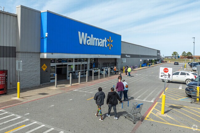 Big box stores on HW 121 play a significant role in Bonham’s economy.