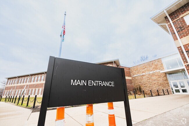 Longfellow Elementary Main Entrance