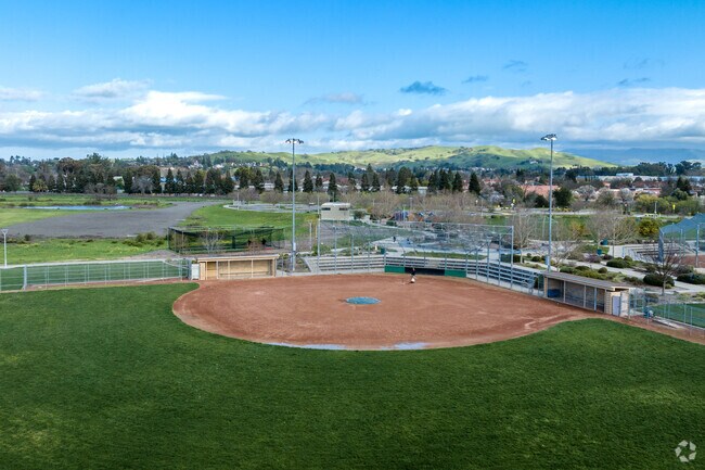 Bernal Community Park is a well-maintained and popular spot for local teams in Pleasanton CA.