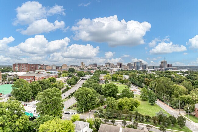 The downtown expressway makes the commute from Randolph to the city center simple.