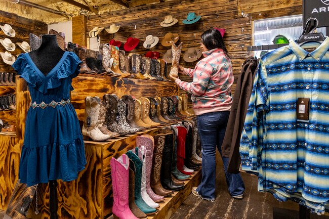 Agave Boots and Western Wear is the spot to pick a new pair of cowboy boots or hat.