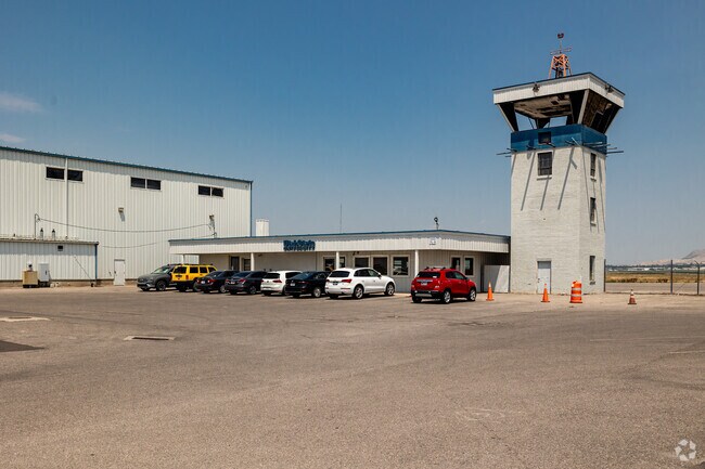 Logan Cache Airport has two well kept runways.
