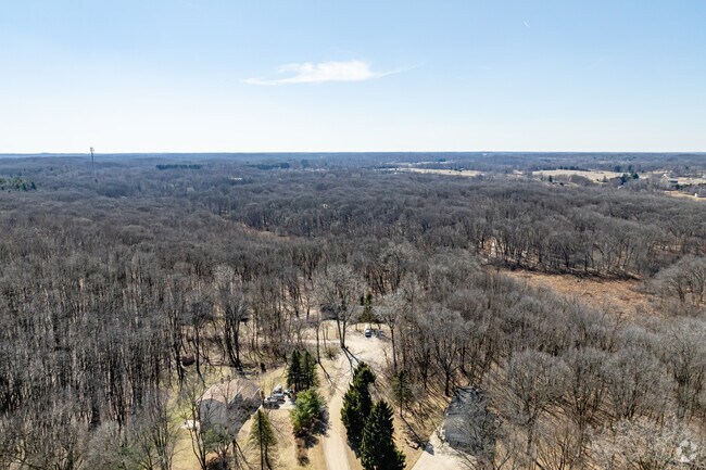 Large swaths of Sylvan Township are comprised of farmland and forest.