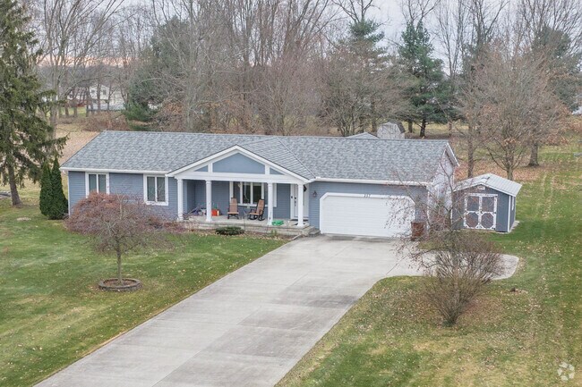 Ranch style homes are common in harrison