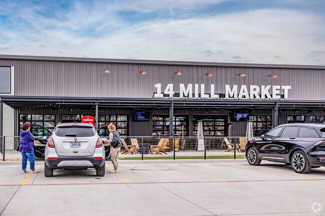 Nixa residents meet up for a meal at 14 Mill Market.