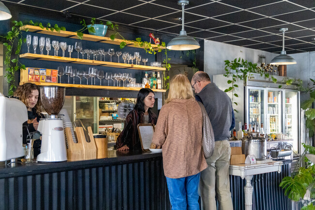 Grab a coffee and relax at Cured on Columbia in downtown Covington.