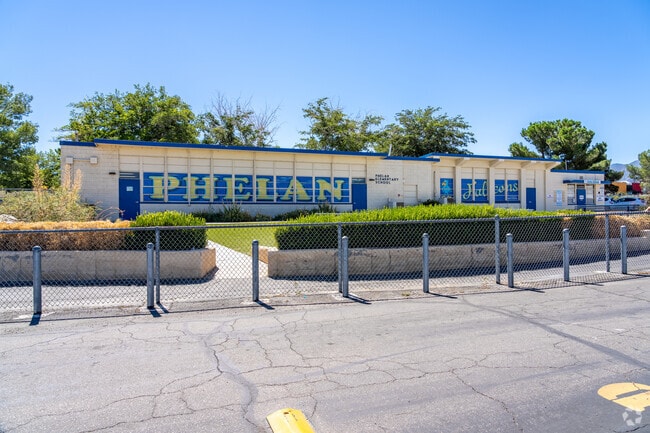 Phelan Elementary School challenges and encourages children to learn.