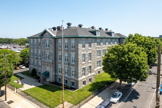 Thomas Dunlap School building is an historic building that has been converted into apartments in the Dunlap neighborhood.