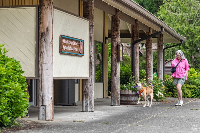 Informational displays and maps can be obtained from Quinault Ranger District near Neilton, WA.