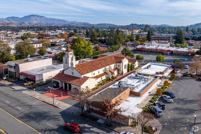 Soaring above St. Mary of the Immaculate Conception School, where learning takes flight.