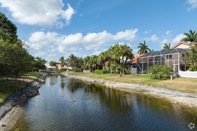 Boca Chase features long and winding canals that flow through the neighborhood.