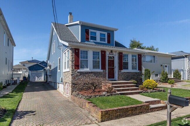 A Colonial-style home in Rossville.
