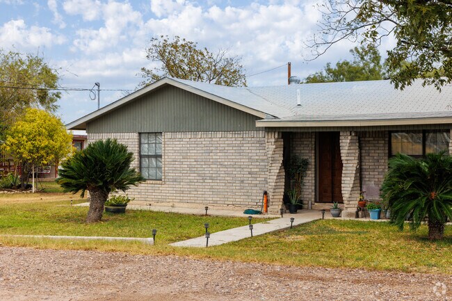 There are traditional ranch homes on quiet streets in Eidson Road.