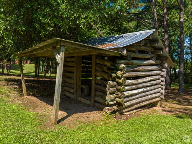Arnco-Sargent Elementary School has a old wooden house to add a southern feel.